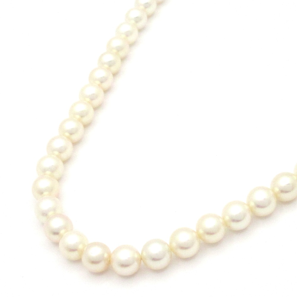Mikimoto Necklace Pearl Silver